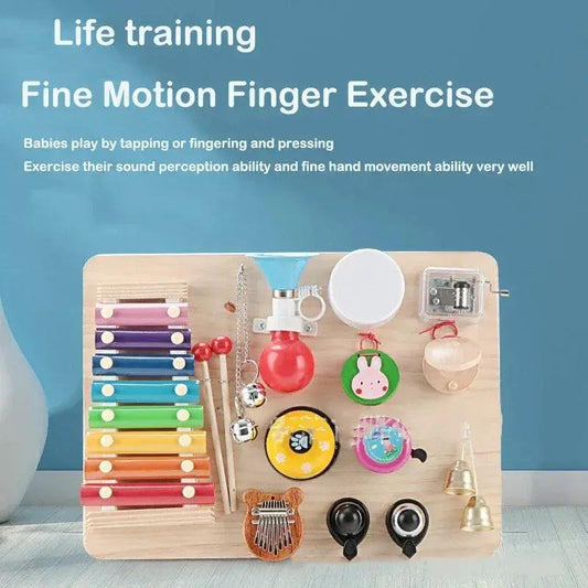  Montessori Busy Board For Toddlers CE Certified -  ToylandEU™