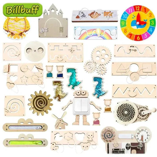  Montessori Busy Board For Toddlers CE Certified -  ToylandEU™