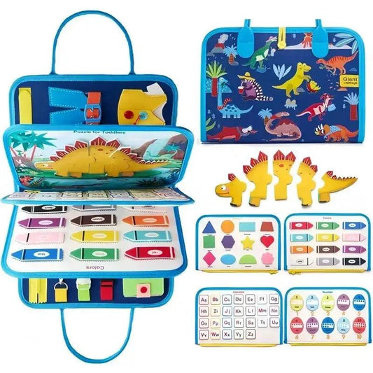  Montessori Busy Board For Toddlers Premium Sensory Toy -  ToylandEU™