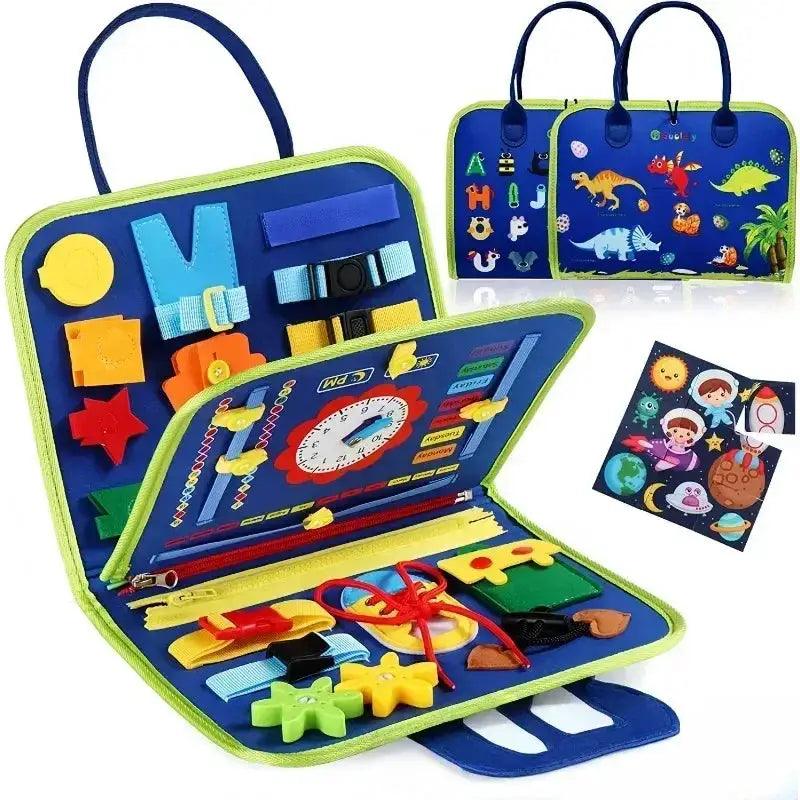  Montessori Busy Board For Toddlers Premium Sensory Toy -  ToylandEU™