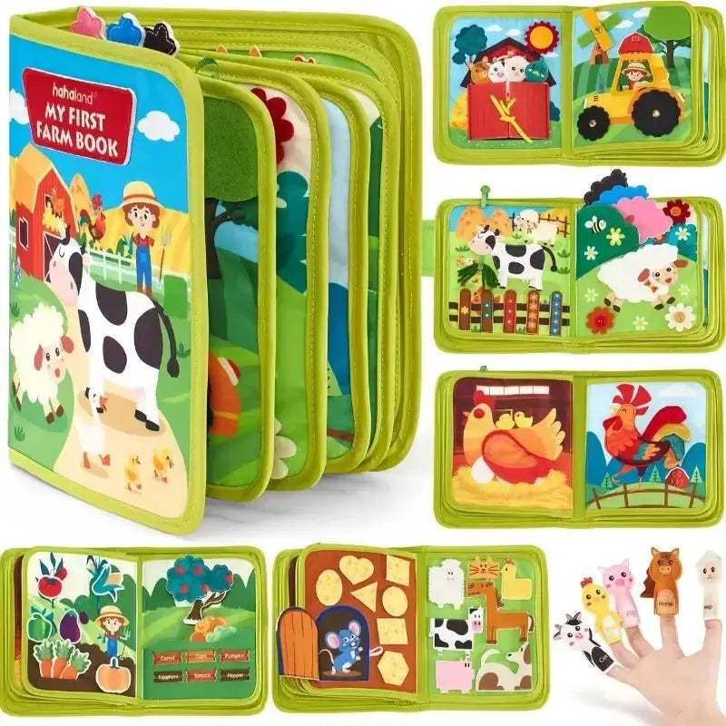 Montessori Busy Board For Toddlers Sensory Learning Toy - ToylandEU