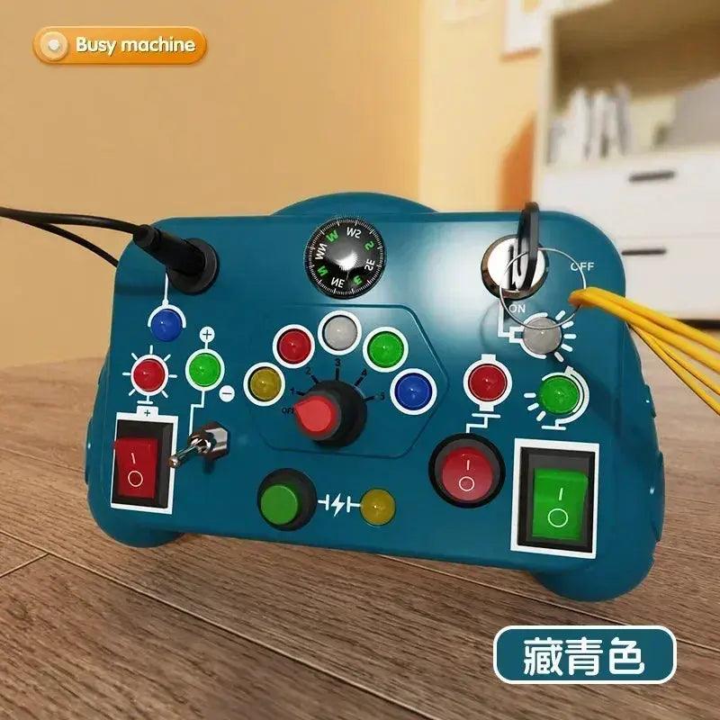  Montessori Busy Board LED Light Sensory Toy For Travel -  ToylandEU™
