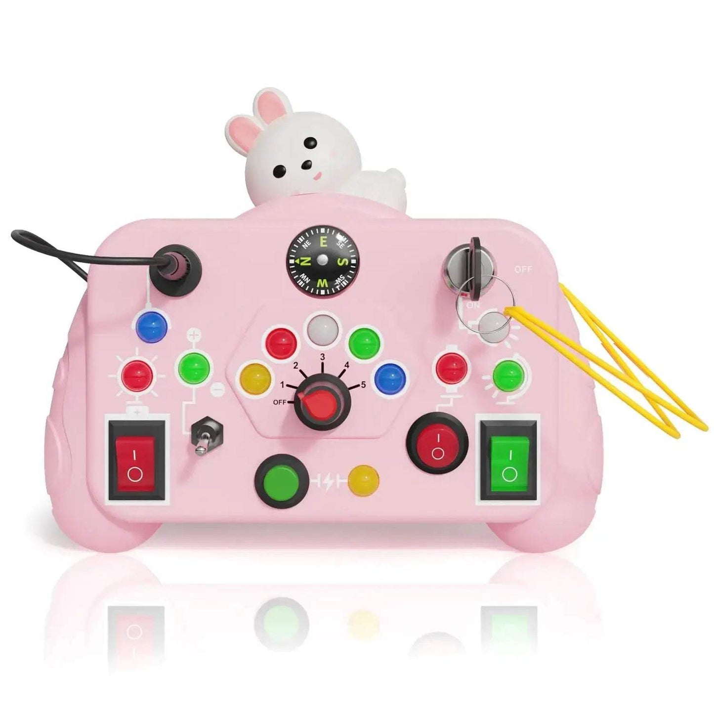 Montessori Busy Board LED Light Switch For Toddler Sensory Learning - ToylandEU