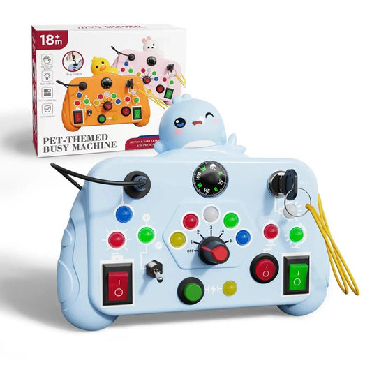  Montessori Busy Board Led Light Switch For Toddlers -  ToylandEU™