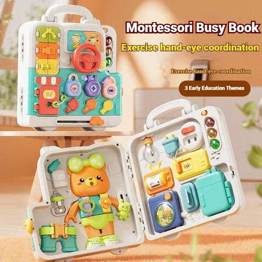  Montessori Busy Board Music Lights CE Certified -  ToylandEU™