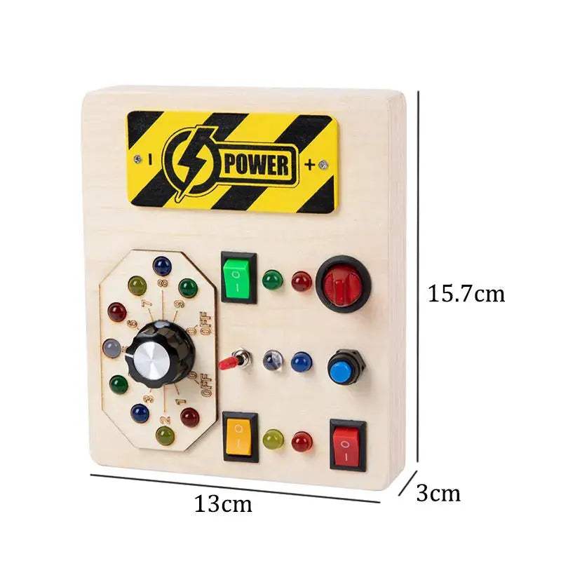 Montessori Busy Board Sensory Educational Toy For Travel - ToylandEU