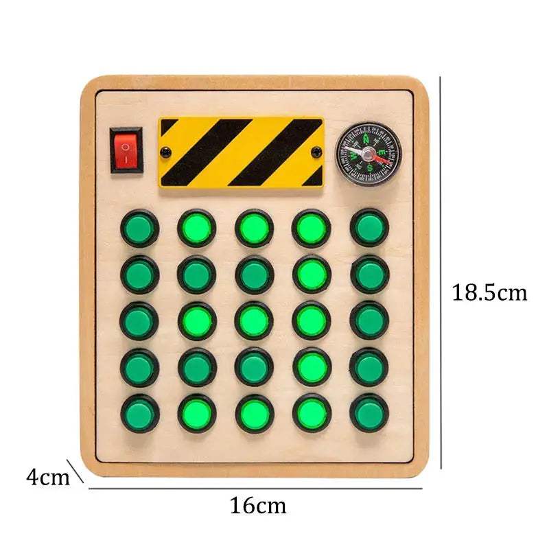 Montessori Busy Board Sensory Educational Toy For Travel - ToylandEU