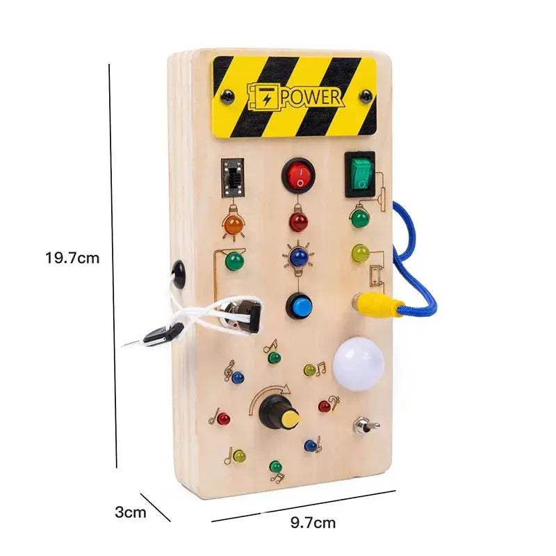 Montessori Busy Board Sensory Educational Toy For Travel - ToylandEU