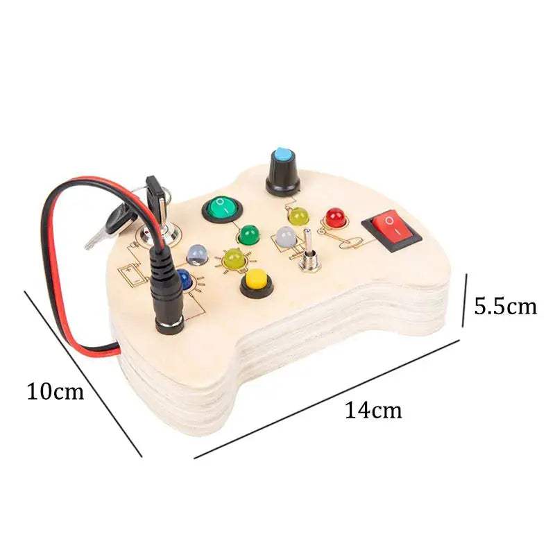 Montessori Busy Board Sensory Educational Toy For Travel - ToylandEU