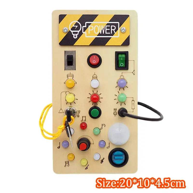Montessori Busy Board Sensory Educational Toy For Travel - ToylandEU