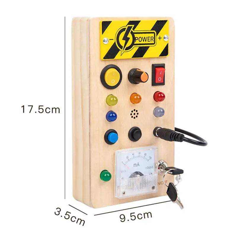 Montessori Busy Board Sensory Educational Toy For Travel - ToylandEU
