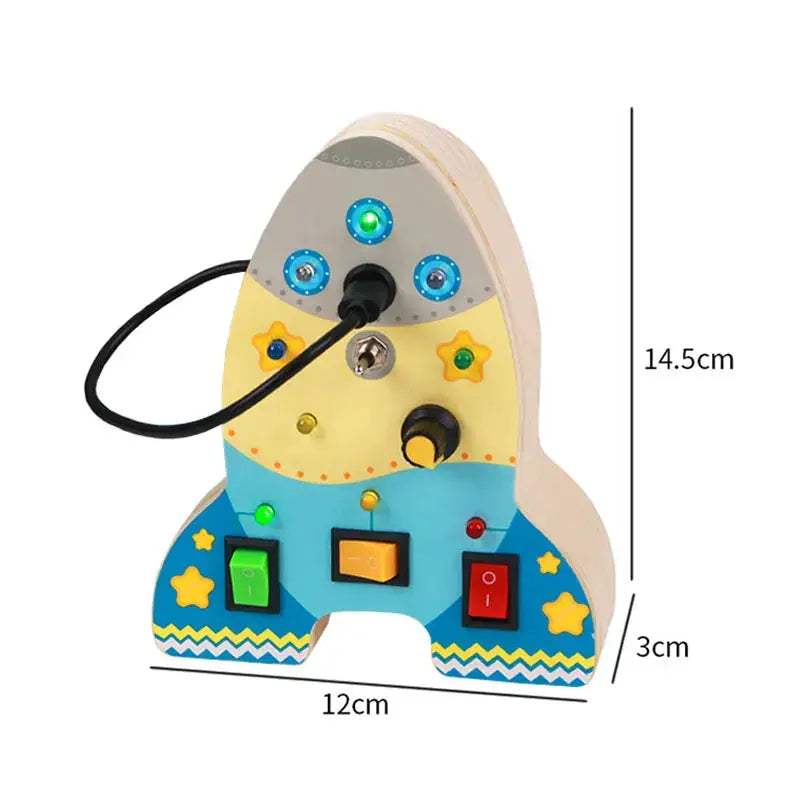 Montessori Busy Board Sensory Educational Toy For Travel - ToylandEU