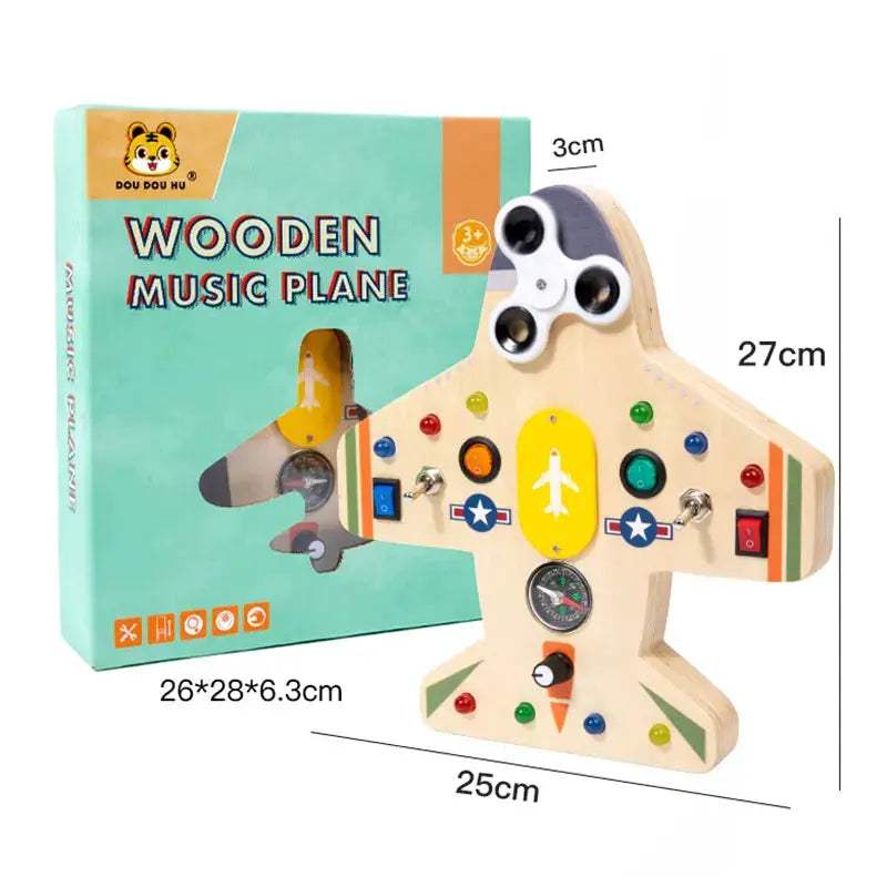 Montessori Busy Board Sensory Educational Toy For Travel - ToylandEU