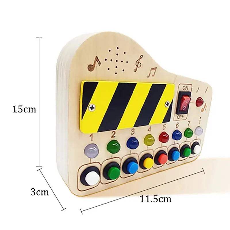 Montessori Busy Board Sensory Educational Toy For Travel - ToylandEU