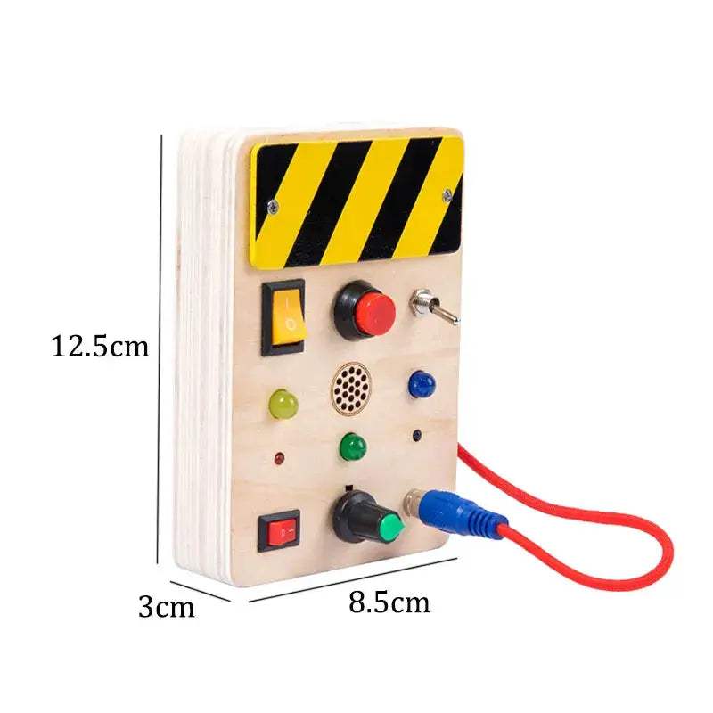 Montessori Busy Board Sensory Educational Toy For Travel - ToylandEU