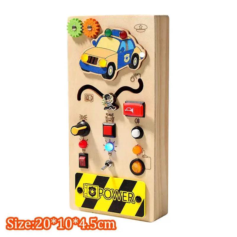 Montessori Busy Board Sensory Educational Toy For Travel - ToylandEU