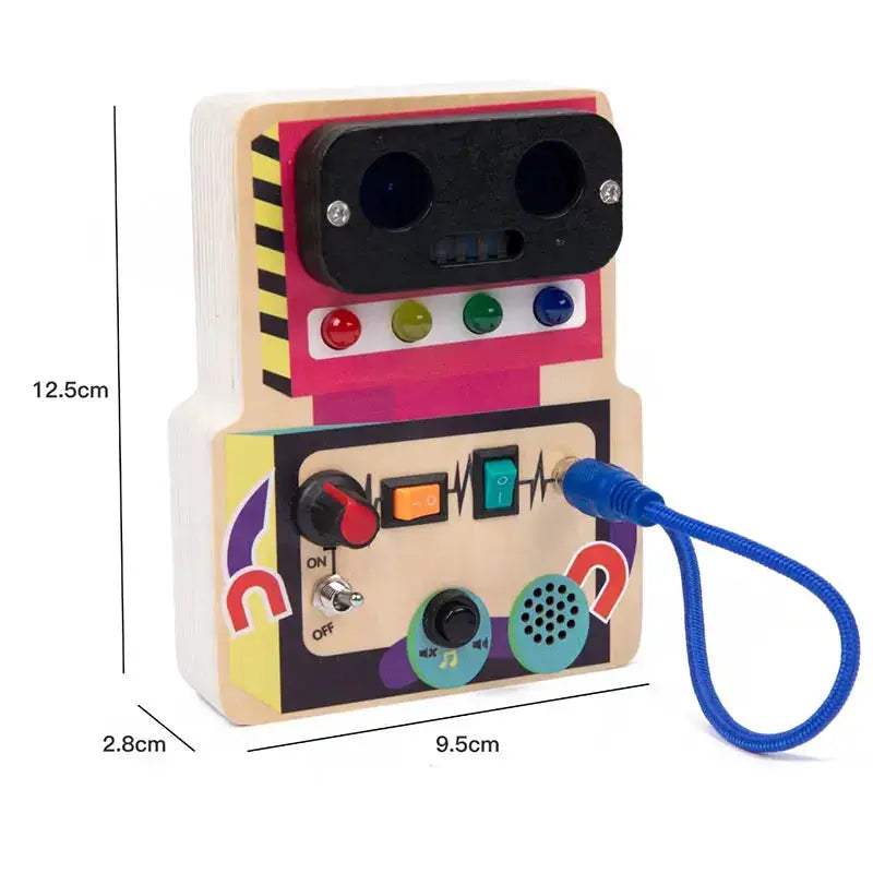 Montessori Busy Board Sensory Educational Toy For Travel - ToylandEU