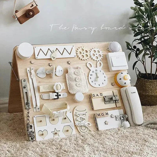 Montessori Busy Board Sensory Toy For Kids Learning -  ToylandEU™