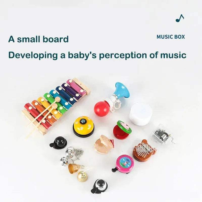 Montessori Busy Board Set For Toddlers Developmental Learning - ToylandEU