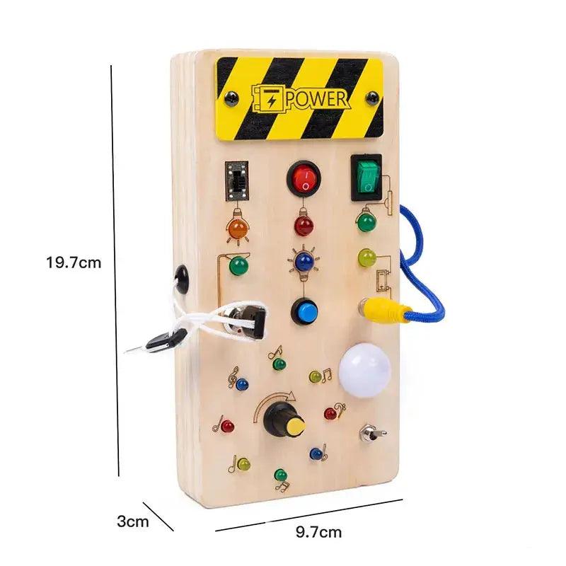  Montessori Busy Board Travel Toy Durable Sensory -  ToylandEU™