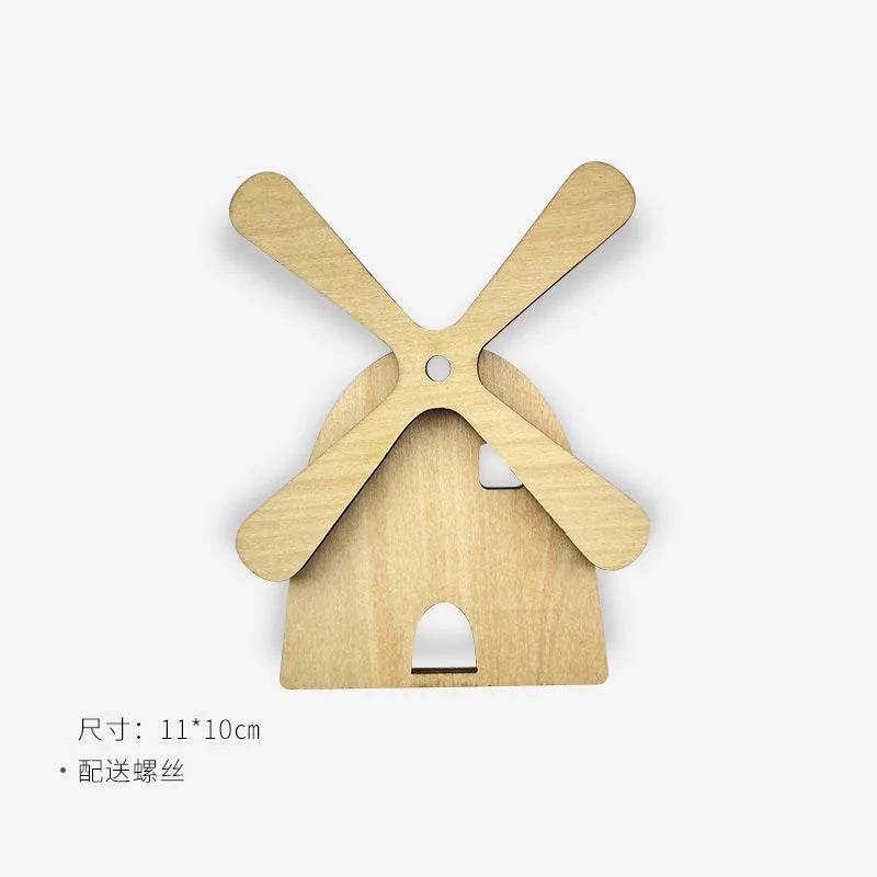 DIY Montessori Busy Board Wooden Toy Accessory Animal Hourglas Alarm Clock Mirror Educational Unlock Sensory Toy - ToylandEU