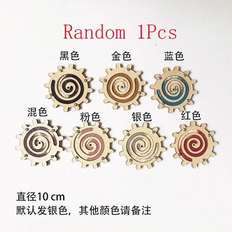 DIY Montessori Busy Board Wooden Toy Accessory Animal Hourglas Alarm Clock Mirror Educational Unlock Sensory Toy - ToylandEU