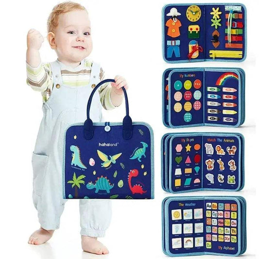 Montessori Busy Board For Early Learning No Chemicals -  ToylandEU™
