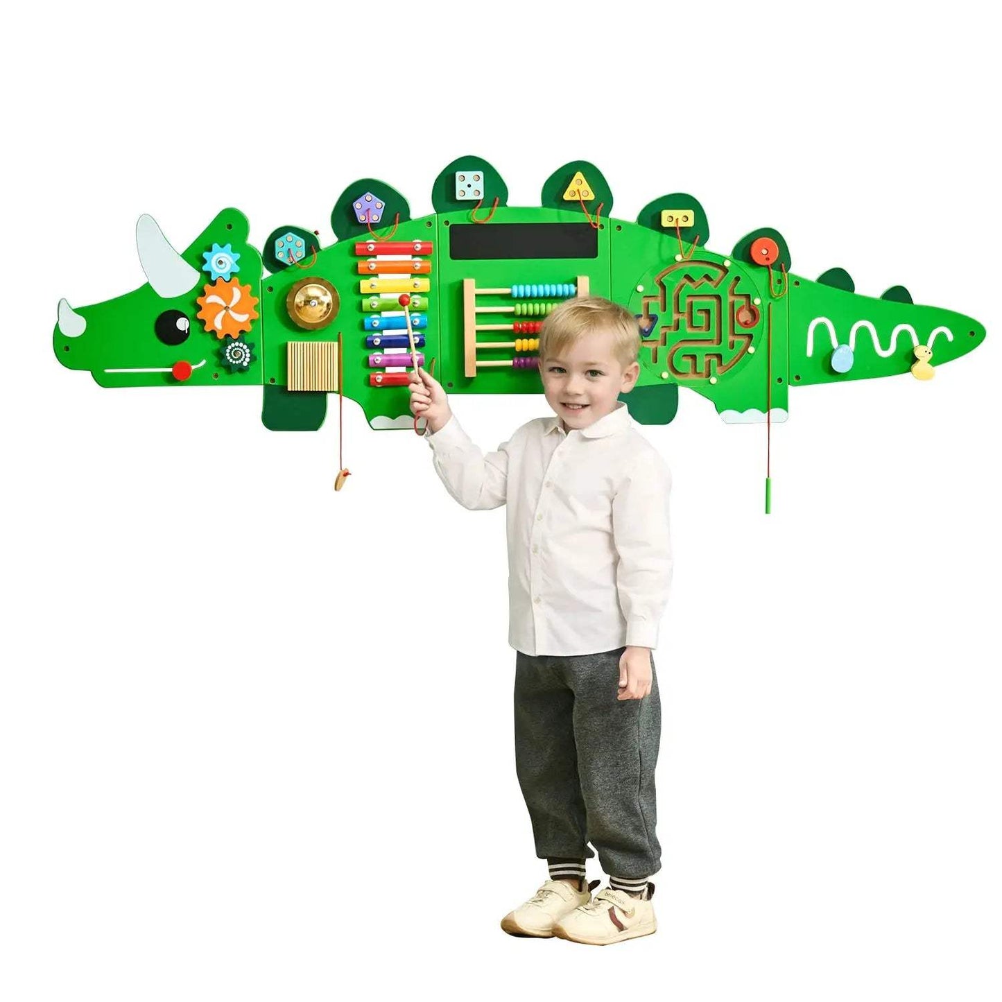  Montessori Busy Board for Kids Dinosaur Theme -  ToylandEU™
