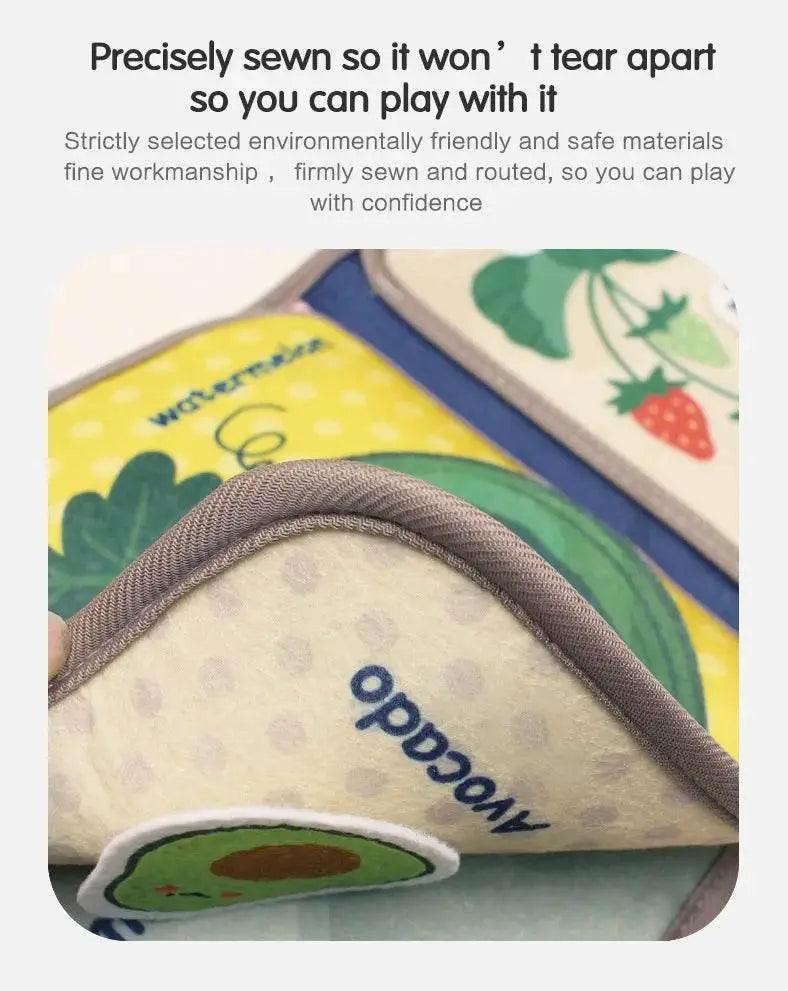  Montessori Busy Book Fabric Educational Puzzle Toy For 3 To 6 Year Olds Animal Cognitive Book -  ToylandEU™