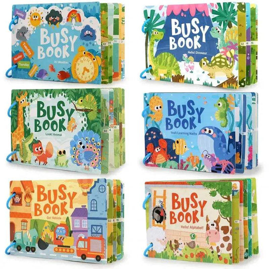  Montessori Busy Book Non Electric 0 To 3 Early Learning Toy -  ToylandEU™
