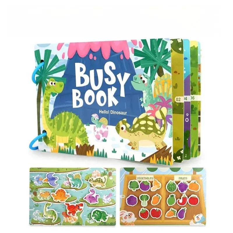 Montessori Busy Book For Babies 0-3 Years Early Learning Toy - ToylandEU