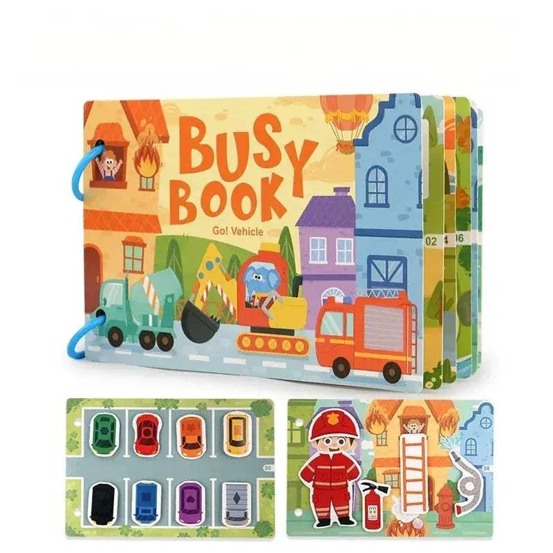 Montessori Busy Book For Babies 0-3 Years Early Learning Toy - ToylandEU