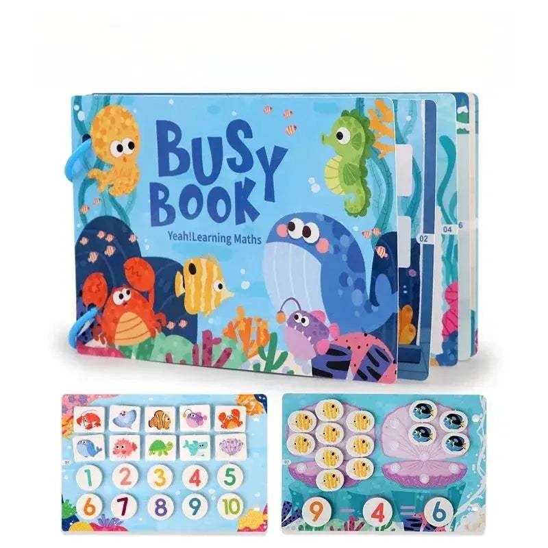 Montessori Busy Book For Babies 0-3 Years Early Learning Toy - ToylandEU