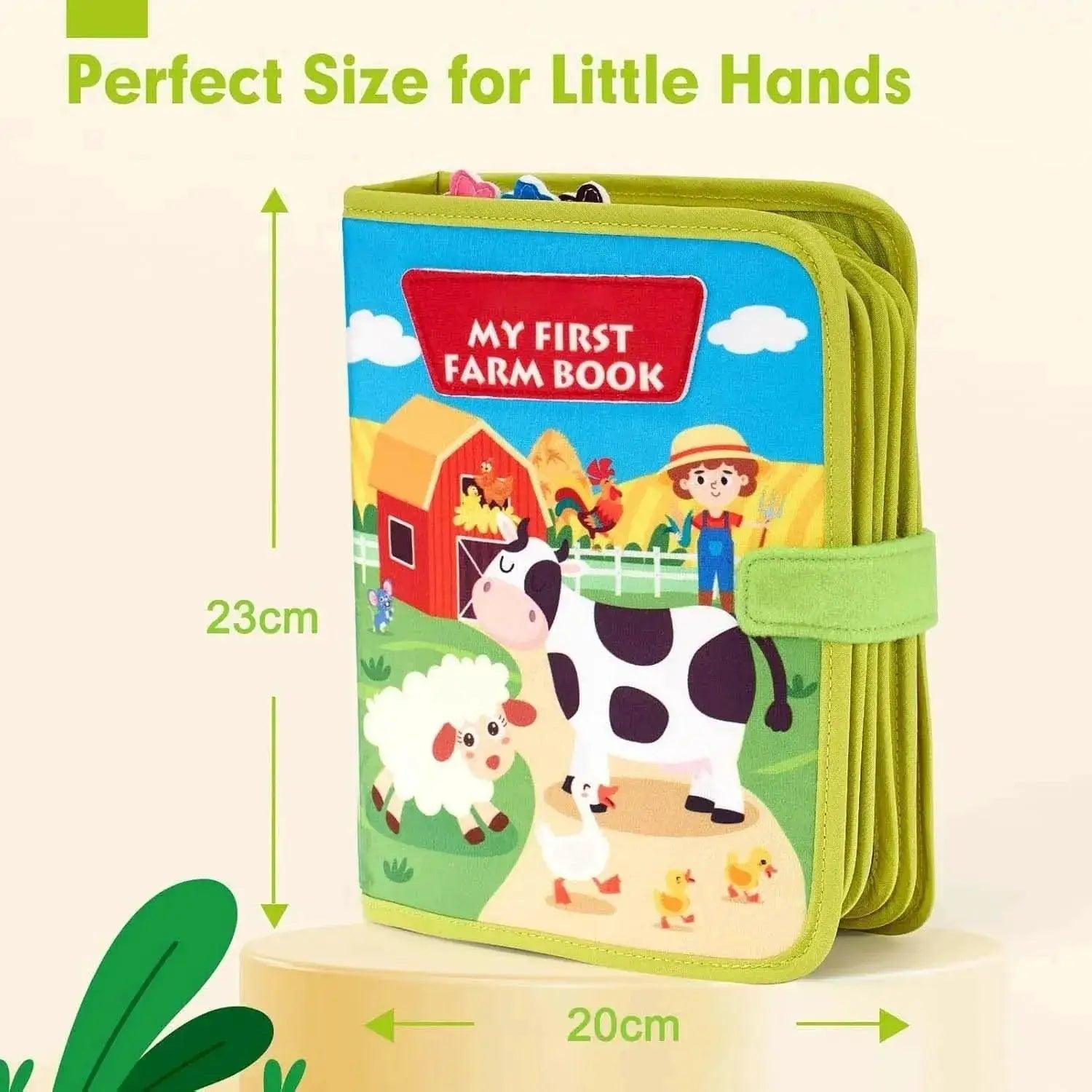  Montessori Busy Book For Toddlers Felt Sensory Toys And Life Skills Matching Activities -  ToylandEU™