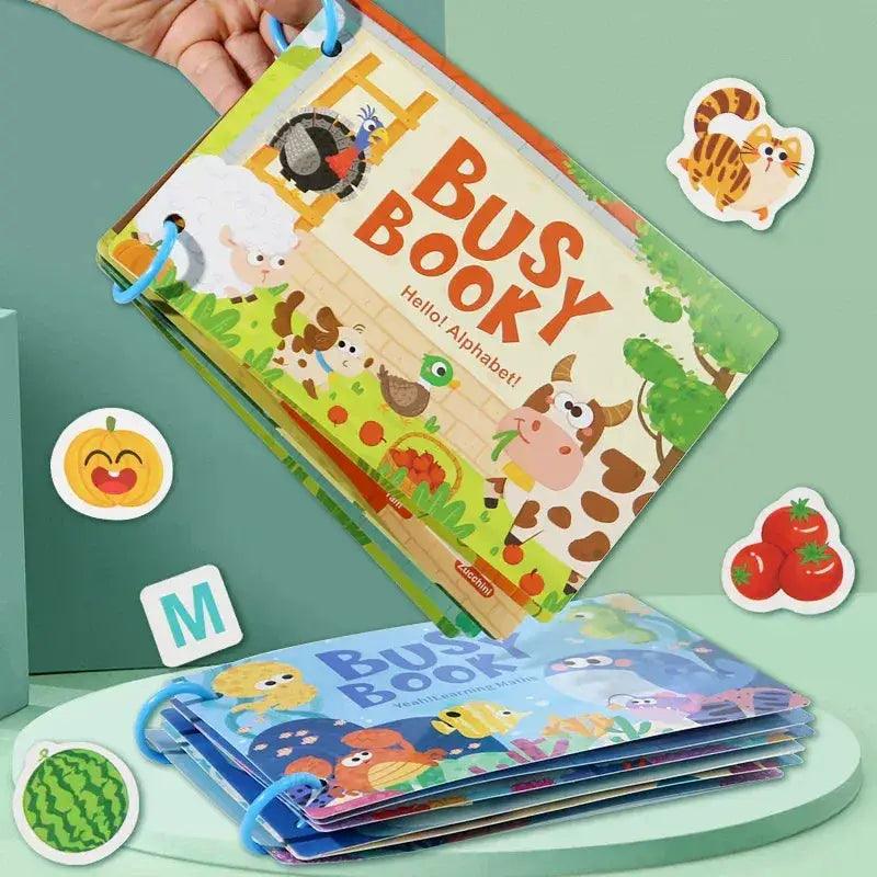  Montessori Busy Book Non Electric 0 To 3 Early Learning Toy -  ToylandEU™