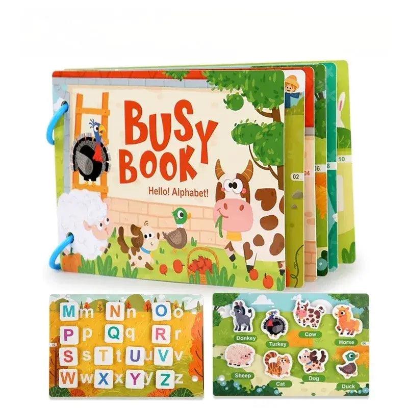  Montessori Busy Book Non Electric 0 To 3 Early Learning Toy -  ToylandEU™