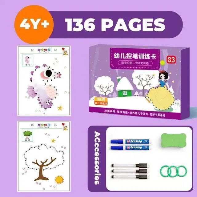  Montessori Children's Educational Drawing & Learning Toy Set -  -  ToylandEU™
