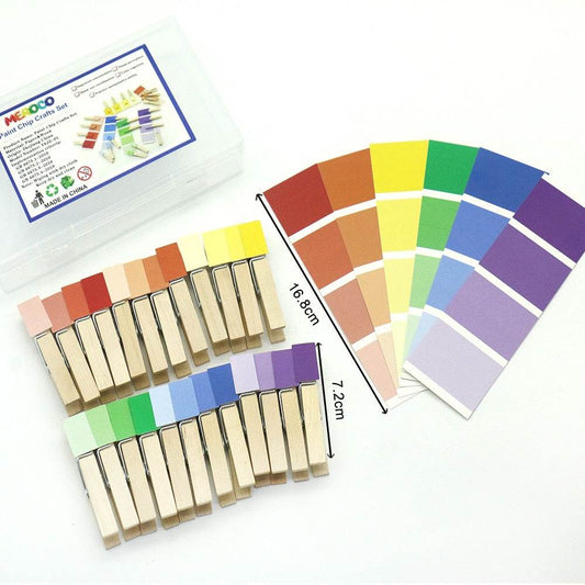 Montessori Color Sorting Clips: Fun Educational Toy for Young Learners - ToylandEU