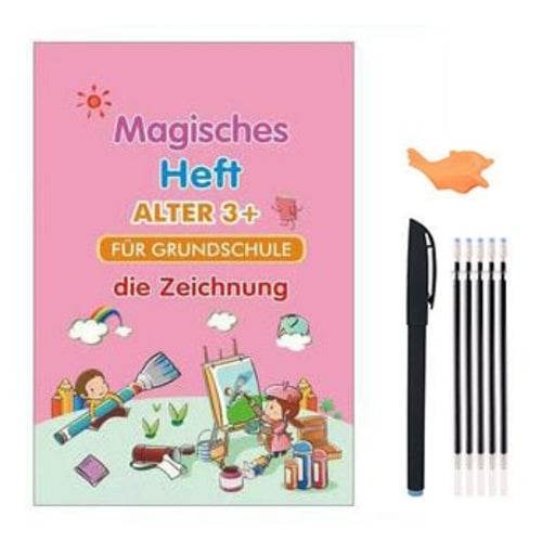 Bilingual Montessori Copybooks & Pen Set: Eco-Friendly Learning Fun! - ToylandEU