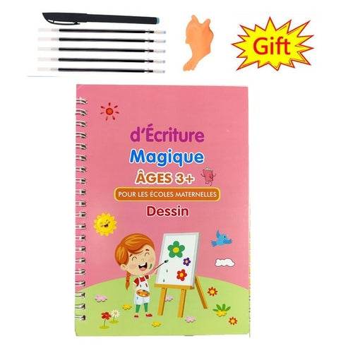 Bilingual Montessori Copybooks & Pen Set: Eco-Friendly Learning Fun! - ToylandEU