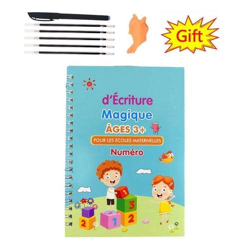 Bilingual Montessori Copybooks & Pen Set: Eco-Friendly Learning Fun! - ToylandEU