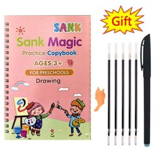 Bilingual Montessori Copybooks & Pen Set: Eco-Friendly Learning Fun! - ToylandEU