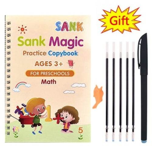 Bilingual Montessori Copybooks & Pen Set: Eco-Friendly Learning Fun! - ToylandEU