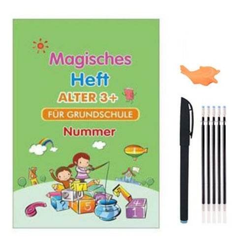 Bilingual Montessori Copybooks & Pen Set: Eco-Friendly Learning Fun! - ToylandEU