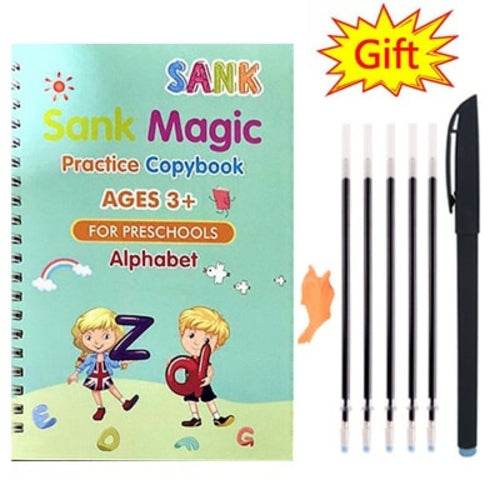 Bilingual Montessori Copybooks & Pen Set: Eco-Friendly Learning Fun! - ToylandEU