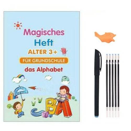 Bilingual Montessori Copybooks & Pen Set: Eco-Friendly Learning Fun! - ToylandEU