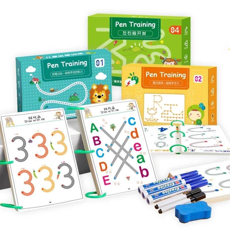Montessori Creative Drawing Set for Kids – Fun Learning Toy for 3-6 Years - ToylandEU