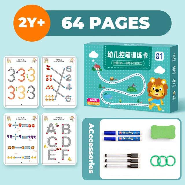 Montessori Creative Drawing Set for Kids – Fun Learning Toy for 3-6 Years - ToylandEU