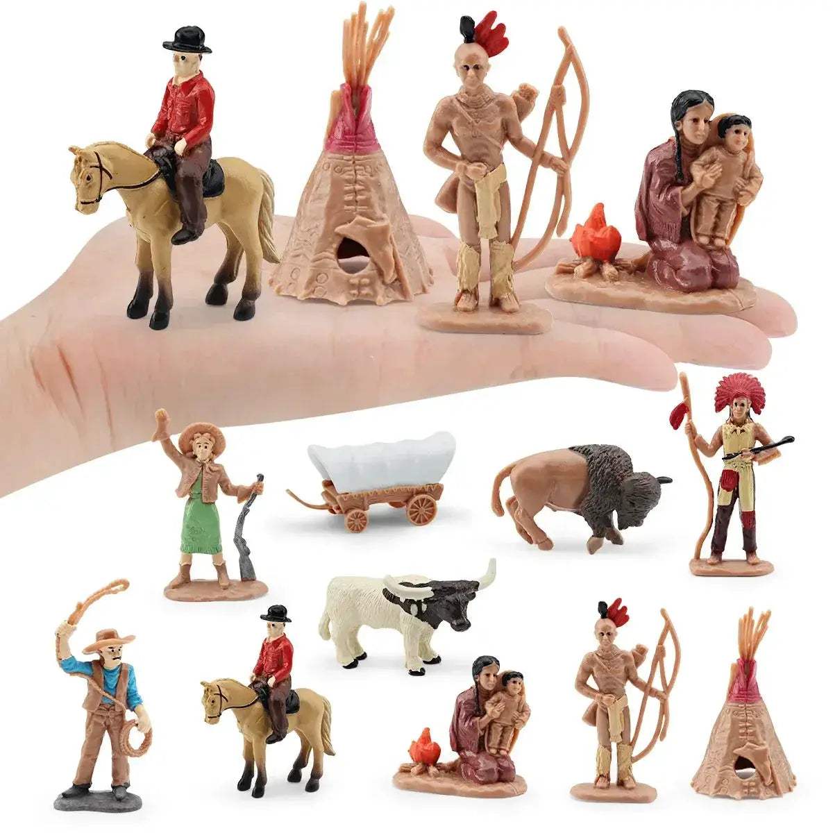 Montessori Educational Action Figures For Kids Cognitive Play - ToylandEU
