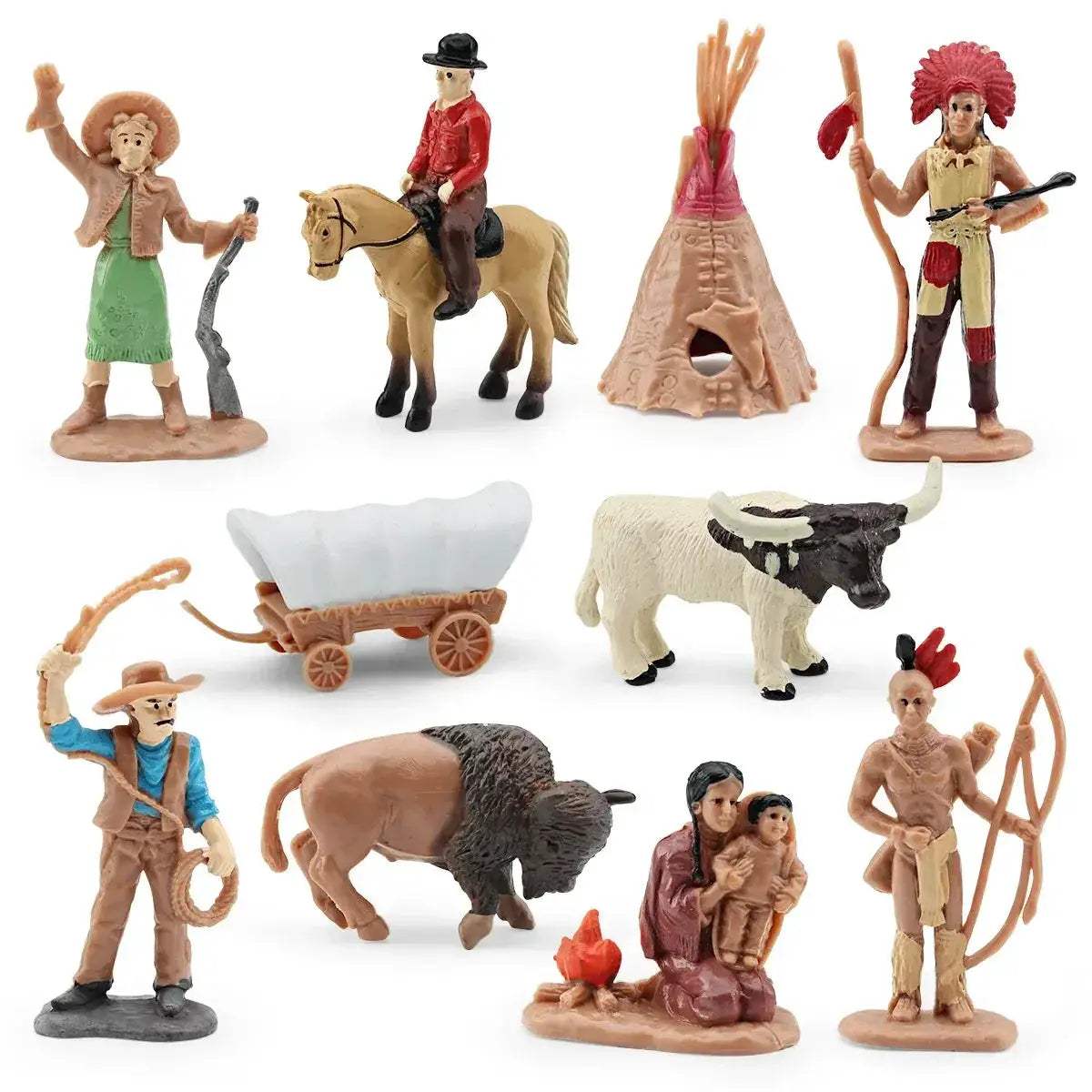 Montessori Educational Action Figures For Kids Cognitive Play - ToylandEU
